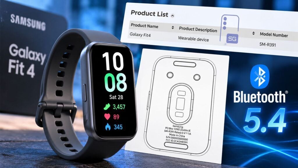Galaxy Fit 4 supera Bluetooth SIG: il lancio si avvicina ma le novità restano poche 2 galaxy fit 4 bluetooth sig