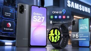 Galaxy S27 testa Exynos e Snapdragon mentre One UI 9 arriva su telefoni e Watch 5 Galaxy S27 testa Exynos e Snapdragon mentre One UI 9 arriva su telefoni e Watch