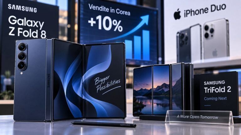 galaxy z fold 8 vendite iphone duo foldable