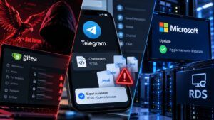 Gitea sotto attacco con Red Heron: Telegram e Windows mostrano i limiti delle patch 3 Gitea sotto attacco con Red Heron: Telegram e Windows mostrano i limiti delle patch