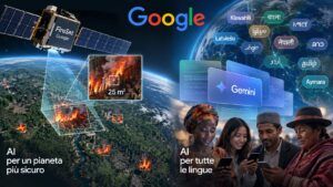 Google usa l’AI dove mancano i dati: FireSat vede incendi di 25 metri quadrati e le lingue escluse entrano nei modelli 3 Google usa l’AI dove mancano i dati: FireSat vede incendi di 25 metri quadrati e le lingue escluse entrano nei modelli