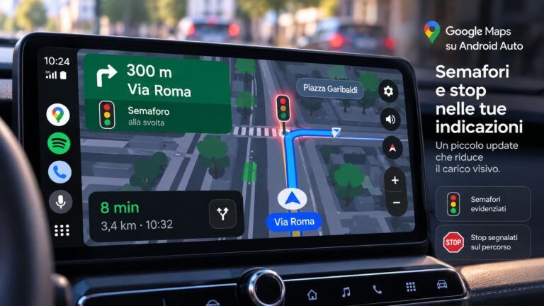 google maps mostra semafori