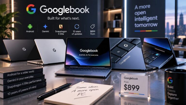 googlebook android pc premium gemini
