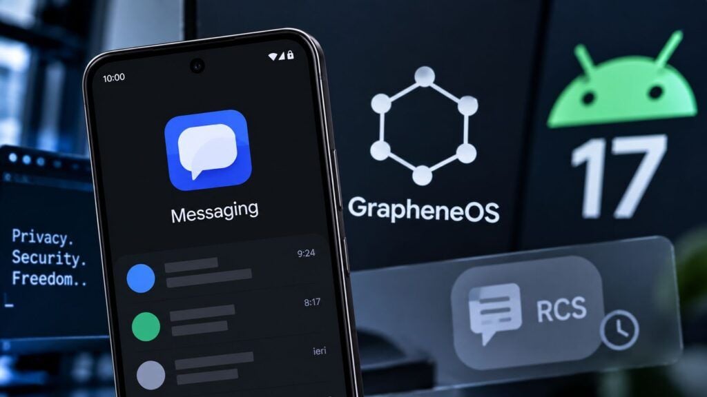 GrapheneOS rinvia Messaging: prima i fix di Android 17, RCS resta senza data 2 grapheneos messaging rinviata rcs android 17