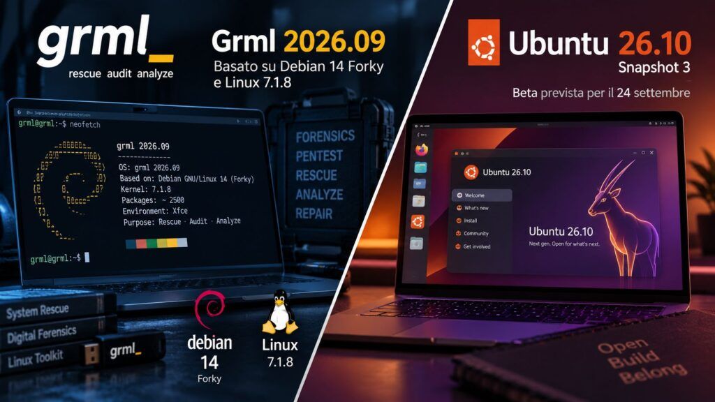 Grml 2026.09 passa a Debian 14 Forky, Ubuntu 26.10 arriva alla Snapshot 3 2 grml 2026 09 debian 14 forky ubuntu 26 10 snapshot 3