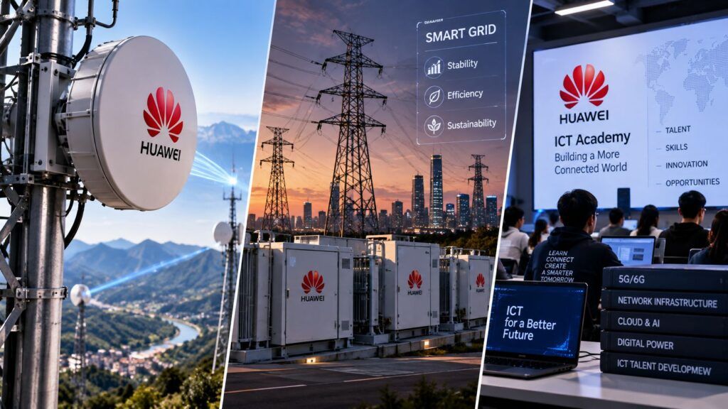 huawei infrastrutture microwave reti elettriche talenti