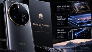Huawei Mate 90 Pro Max punta su Kirin 9050 Pro e periscopio da 200 MP