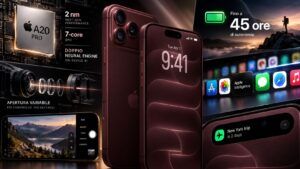 iPhone 18 Pro ufficiale: A20 Pro a 2 nm e apertura variabile su entrambi i modelli 11 iPhone 18 Pro ufficiale: A20 Pro a 2 nm e apertura variabile su entrambi i modelli