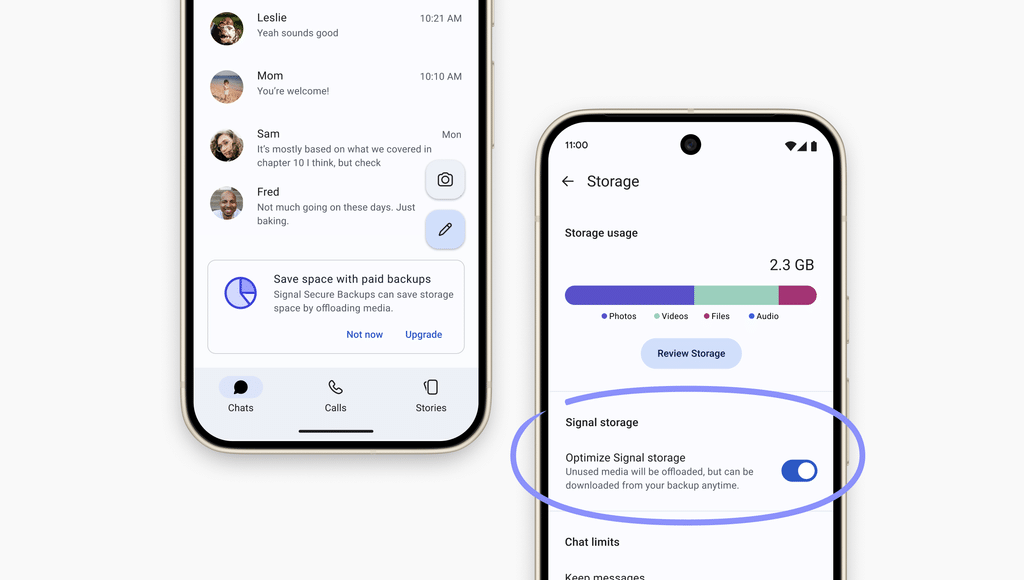 Signal porta i backup locali cifrati su iPhone e desktop 4 image 1010
