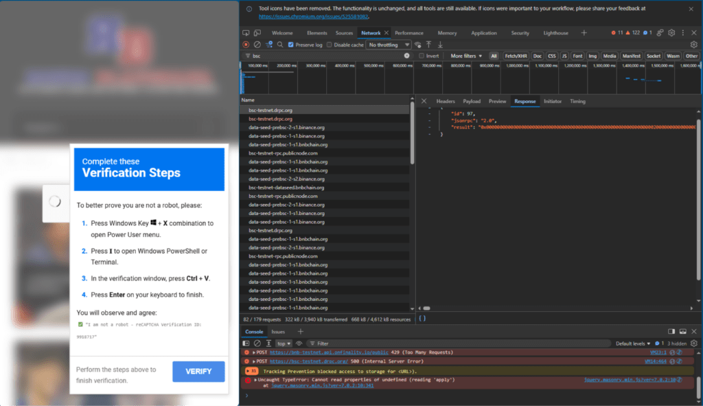 EtherHiding evolve con WebRTC: oltre 5.400 siti trasformano la blockchain in C2 4 image 219