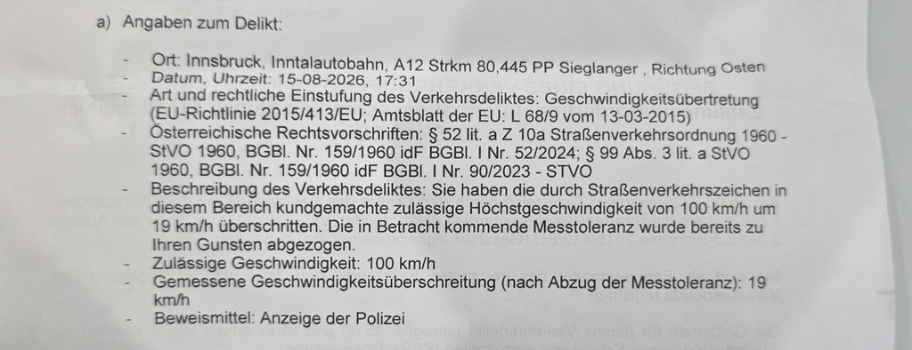 Gemini mi consiglia di andare a 120 col limite di 100. L’Austria presenta il conto 4 image 226
