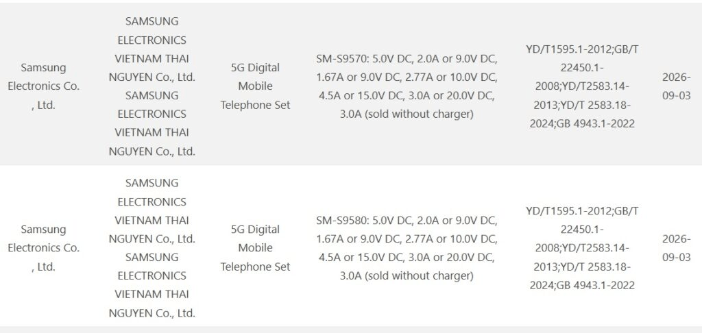 Galaxy S27 Pro e Ultra salgono a 60 W mentre One UI 9 prepara il debutto stabile 3 image 234