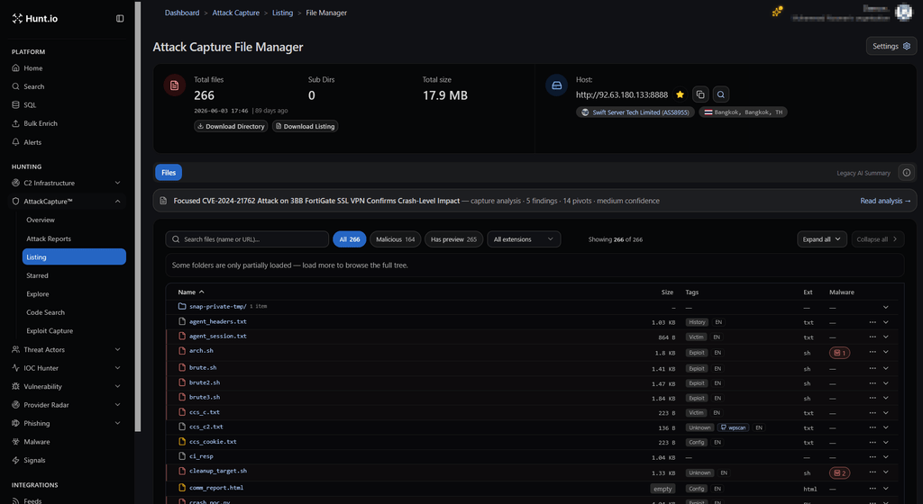3BB, MeshCentral diventa una backdoor root: l’attacco punta alle credenziali RADIUS 3 image 490