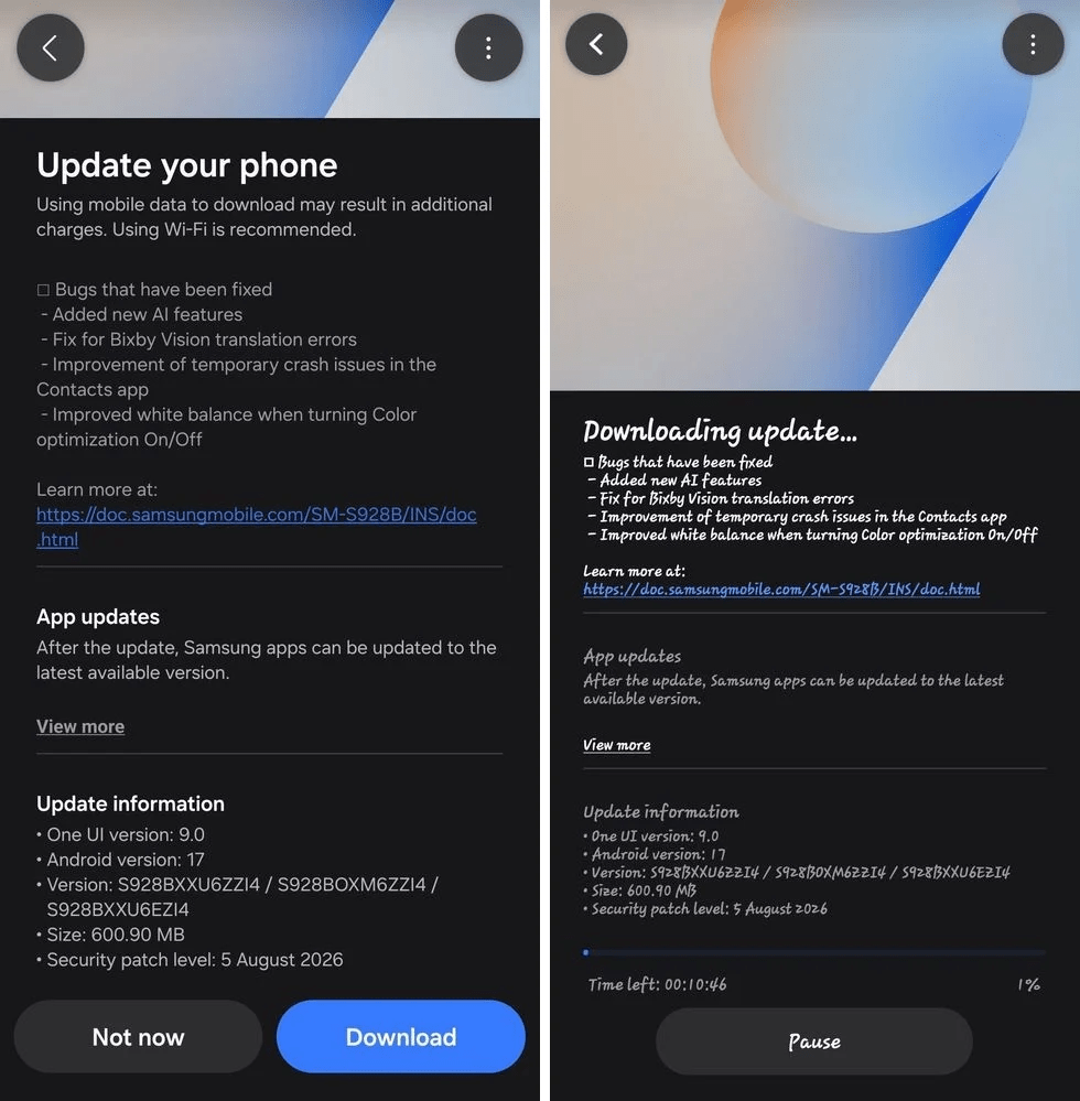 One UI 9 Beta 2 arriva su Galaxy S24 e Fold 6: Samsung apre già il ciclo 9.5 3 image 509