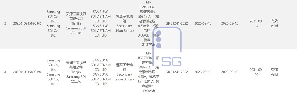 Galaxy S27 Ultra da 5.700 mAh: Fit 4 e Book 7 avanzano verso il 2027 3 image 636
