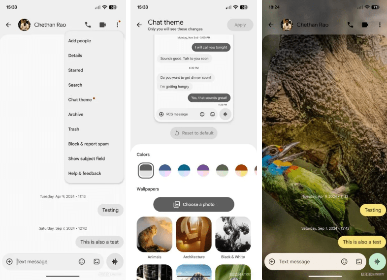 Google Messaggi apre i temi agli SMS, Gemini prepara l’integrazione iMessage su Mac 3 image 664