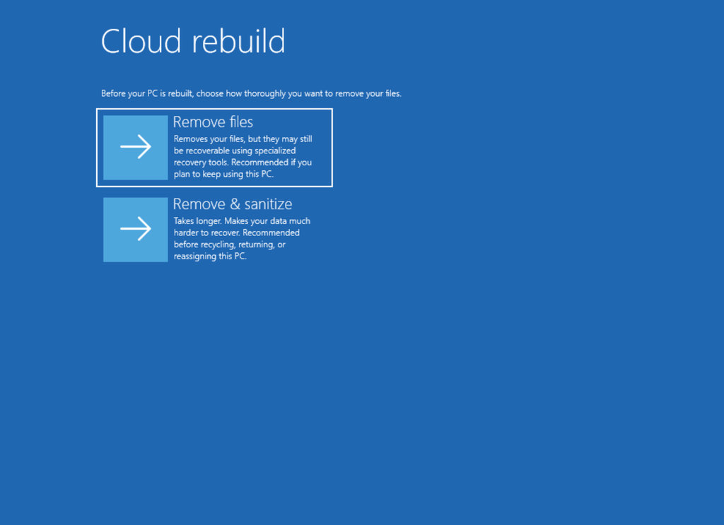 Windows 11 rende Cloud rebuild remoto e migliora accessibilità nelle nuove build 3 image 679