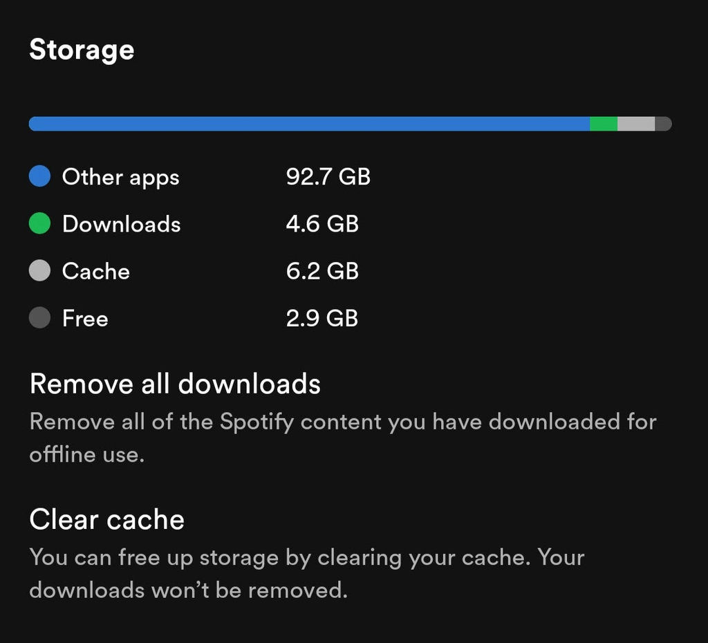 Spotify prepara un limite alla cache su Android per fermare lo storage fuori controllo 3 image 813