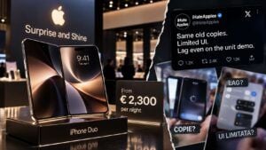 iPhone Duo sotto accusa: copie, lag in demo valgono un listino da 2.300 euro?