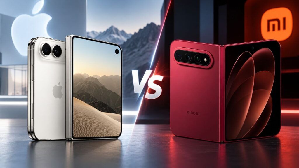 iphone duo xiaomi 18 fold confronto hardware software