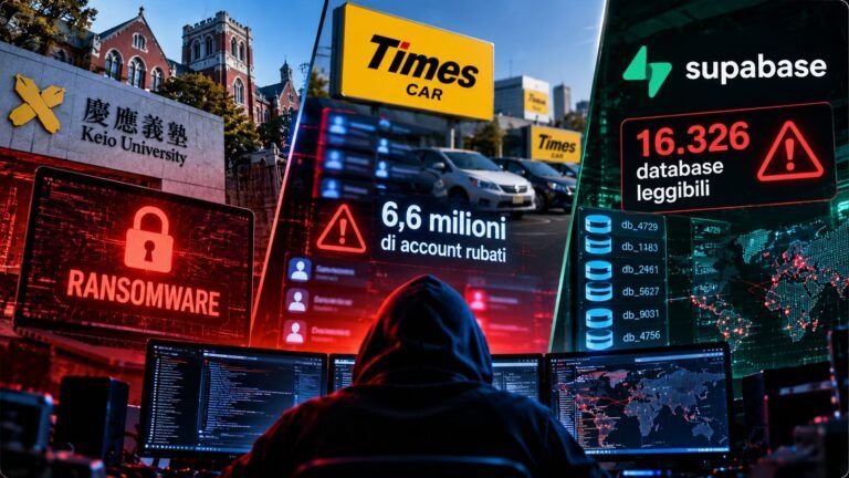 keio times car supabase ransomware data breach