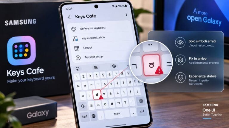 keys cafe bug tastiera samsung tasti coreani fix