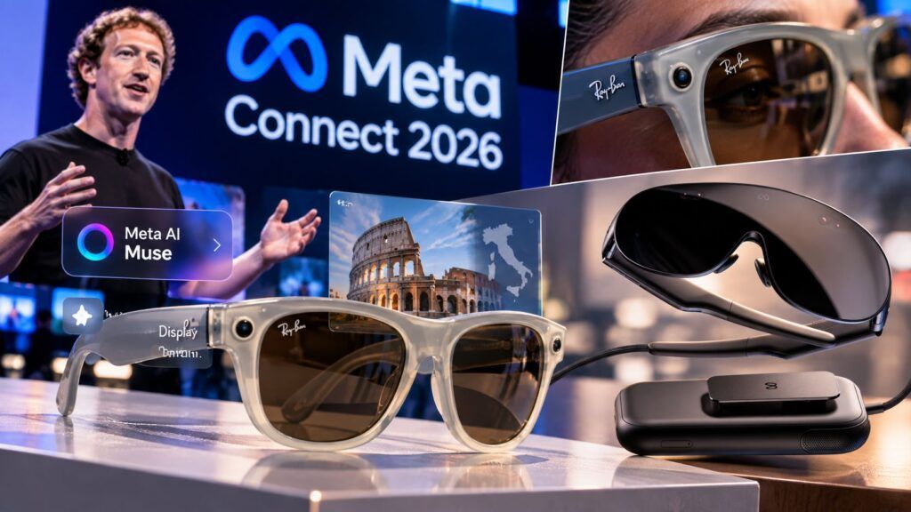 Meta trasforma gli occhiali in piattaforma: audio, VR e Display sfidano lo smartphone 2 meta ray ban audio vr display muse