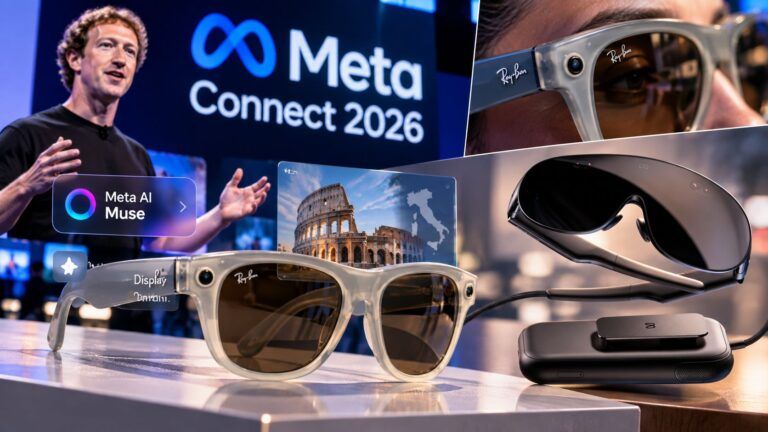 meta ray ban audio vr display muse