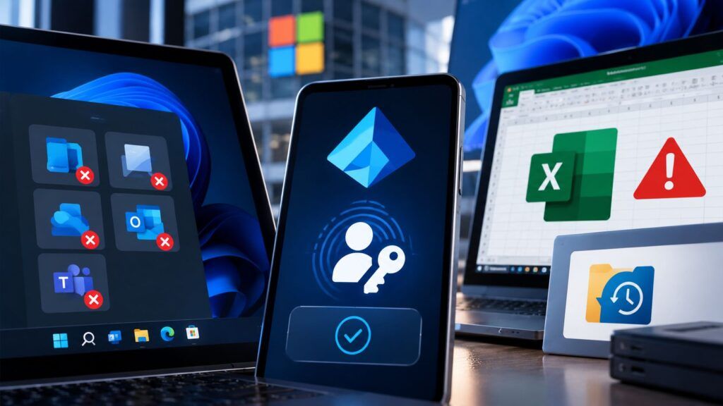 microsoft companion passkey file history excel