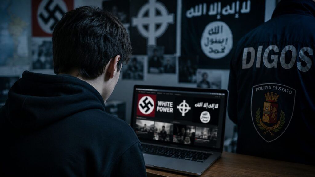 Monza, 16enne accusato di radicalizzazione ibrida tra neonazismo, suprematismo e Isis 2 monza 16enne radicalizzazione ibrida neonazismo isis