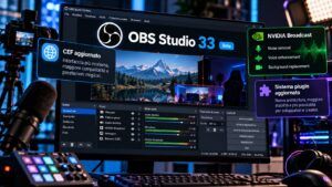 OBS Studio 33 cambia motore: CEF 150, NVIDIA Broadcast e plugin riscritti 6 OBS Studio 33 cambia motore: CEF 150, NVIDIA Broadcast e plugin riscritti