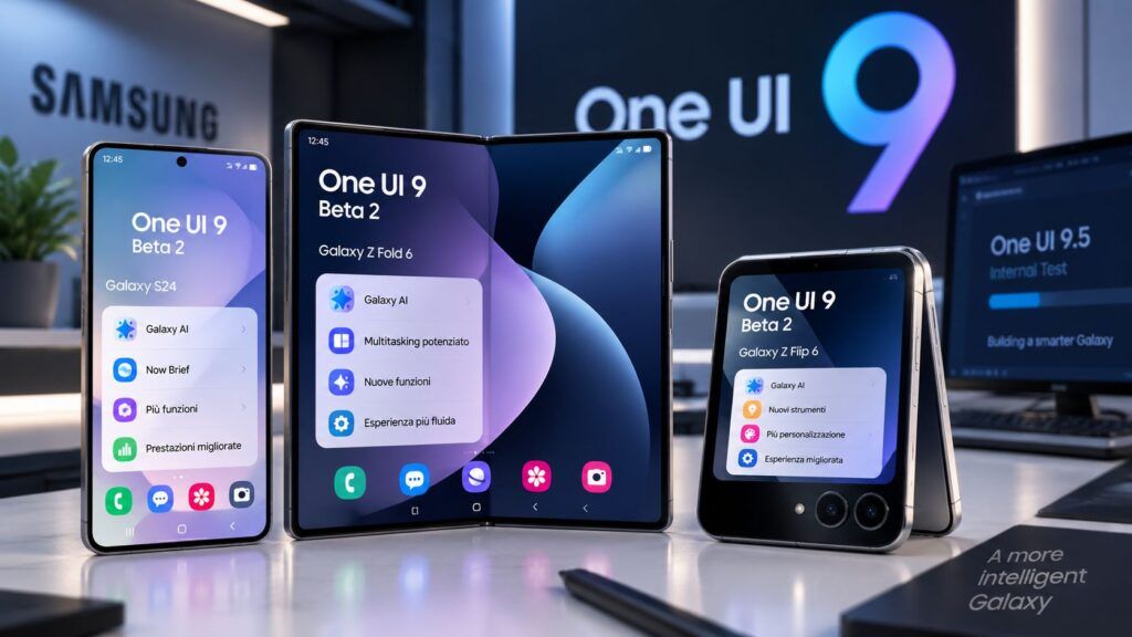 One UI 9 Beta 2 arriva su Galaxy S24 e Fold 6: Samsung apre già il ciclo 9.5 2 one ui 9 beta 2 galaxy s24 fold6 flip6 one ui 95