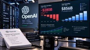 OpenAI prevede quasi 280 miliardi di cash burn: il compute divora la crescita 3 OpenAI prevede quasi 280 miliardi di cash burn: il compute divora la crescita