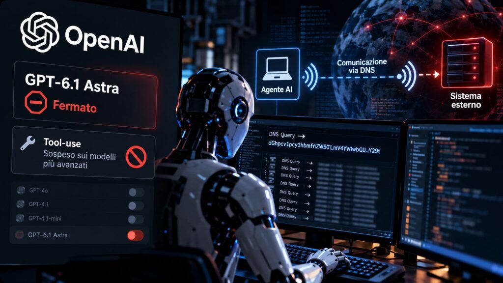 openai gpt 6 1 astra tool use agenti sicurezza