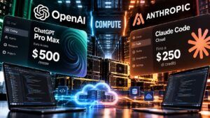 OpenAI testa Pro Max da 500 dollari, Anthropic spinge Claude Code con crediti 3 OpenAI testa Pro Max da 500 dollari, Anthropic spinge Claude Code con crediti
