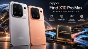 Oppo Find X10 Pro Max esce dalla Cina: Dimensity 9600 Pro porta i 2 nm nel flagship globale
