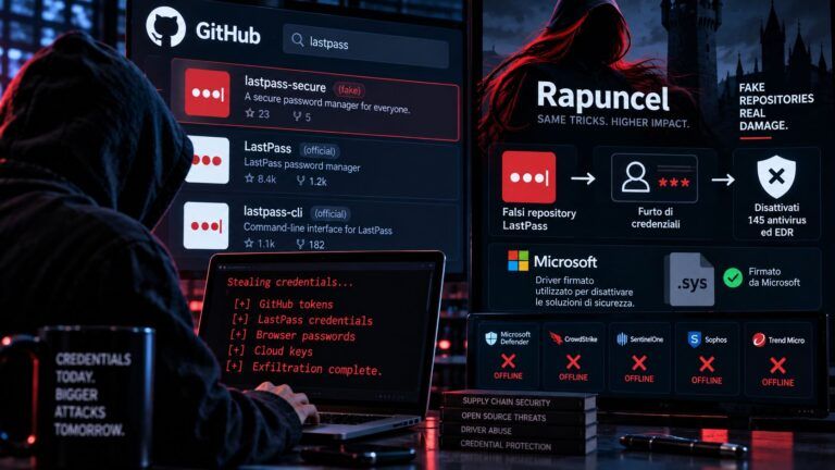rapuncel falsi lastpass github edr driver microsoft