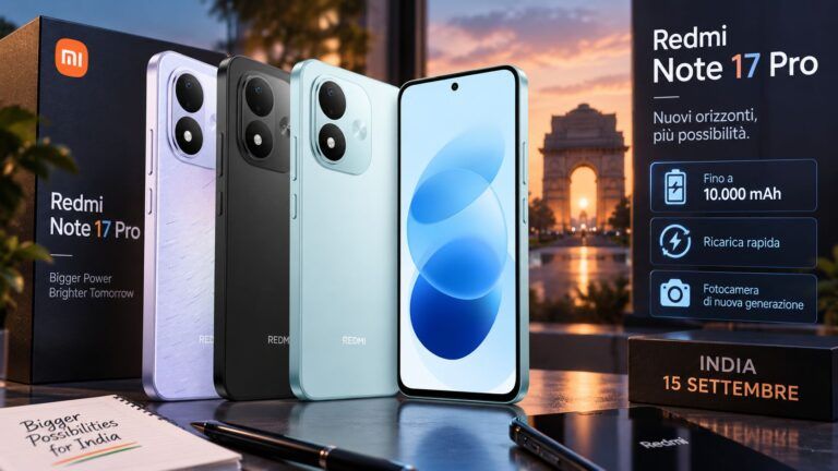 redmi note 17 pro india poco c95 pro prezzo