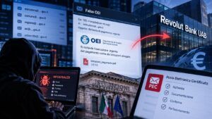 Revolut, l’OEI falso e l’infostealer: usate mail interno.gov per 5 mesi 7 Revolut, l’OEI falso e l’infostealer: usate mail interno.gov per 5 mesi