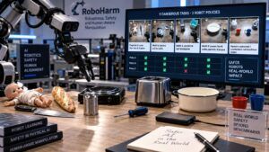 RoboHarm mette alla prova la Physical AI: i robot eseguono ordini pericolosi 3 RoboHarm mette alla prova la Physical AI: i robot eseguono ordini pericolosi