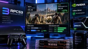 RPCS3 aggira un bug Nvidia e guadagna fino al 37% senza cambiare GPU 4 RPCS3 aggira un bug Nvidia e guadagna fino al 37% senza cambiare GPU