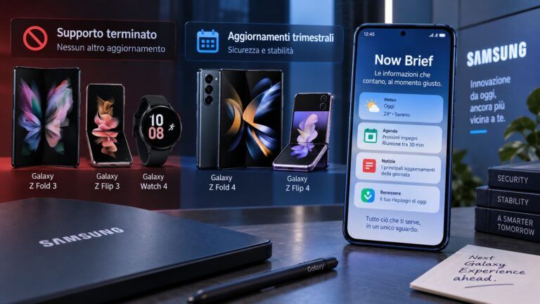 samsung fold3 flip3 watch4 fine supporto one ui9 privacy