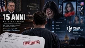 Sextortion e deepfake AI: 15 anni di carcere nella prima condanna USA con il TAKE IT DOWN Act 3 Sextortion e deepfake AI: 15 anni di carcere nella prima condanna USA con il TAKE IT DOWN Act