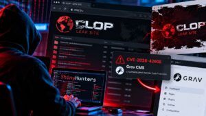 ShinyHunters buca Clop: una falla Grav trasforma il leak site in bersaglio
