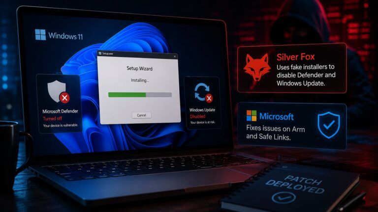 silver fox falsi installer defender windows update