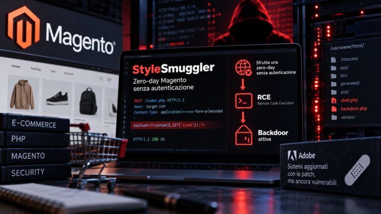 stylesmuggler magento zero day rce backdoor