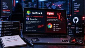 TanStack espone CrowdSec, WeaselBiscuit conferma la crisi della supply chain npm