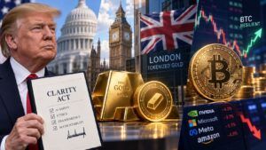 Trump sblocca il Clarity Act: crypto tra regole, oro tokenizzato e Bitcoin 3 Trump sblocca il Clarity Act: crypto tra regole, oro tokenizzato e Bitcoin