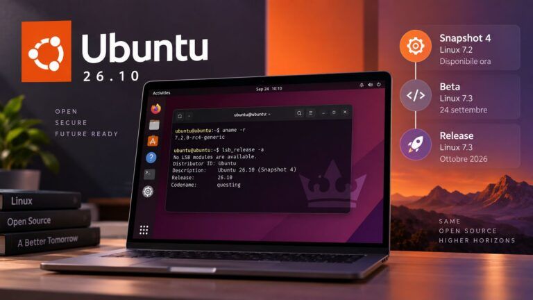 ubuntu 26 10 snapshot 4 linux 7 2 beta 7 3