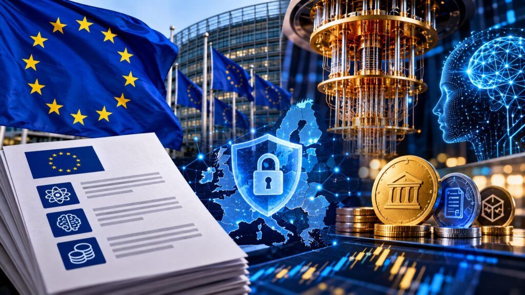 UE porta il rischio quantistico nella vigilanza su blockchain e finanza 2 ue rischio quantistico blockchain finanza vigilanza 2027